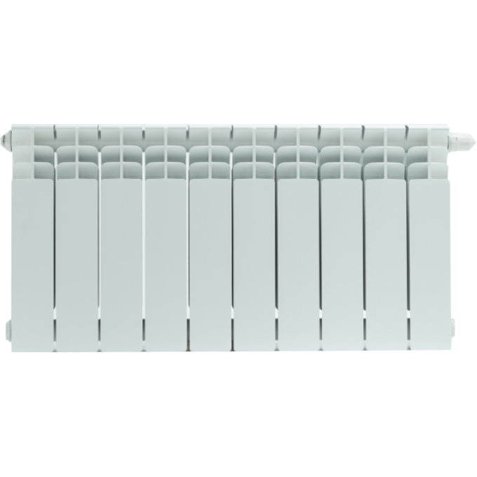 TITAN 350 14 секций радиатор биметаллический боковое подключение (белый RAL 9016) STOUT SRB-3310-035014