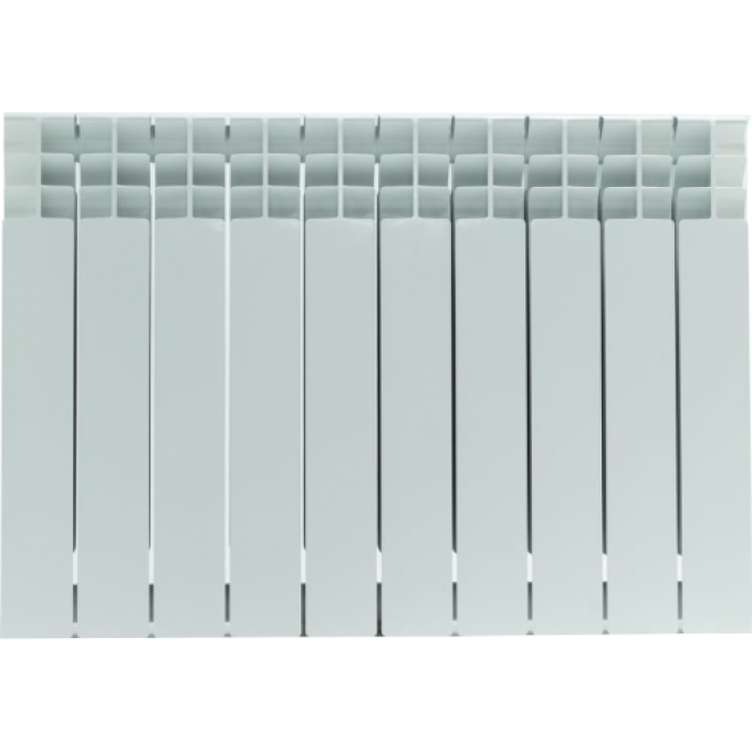 TITAN 500 13 секций радиатор биметаллический боковое подключение (белый RAL 9016) STOUT SRB-3310-050013